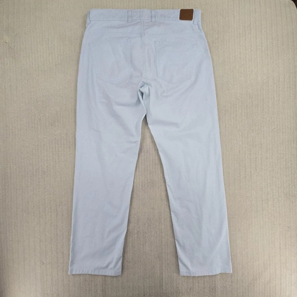 Peter Millar Jeans Mens 33x29 Blue Regular Fit Straight Stretch Denim Pants
